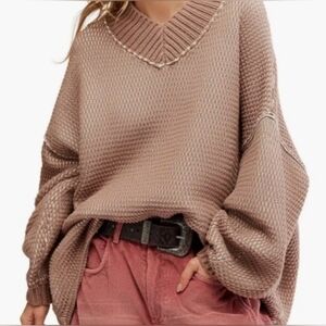 Free People Maisie Oversize Sweater M